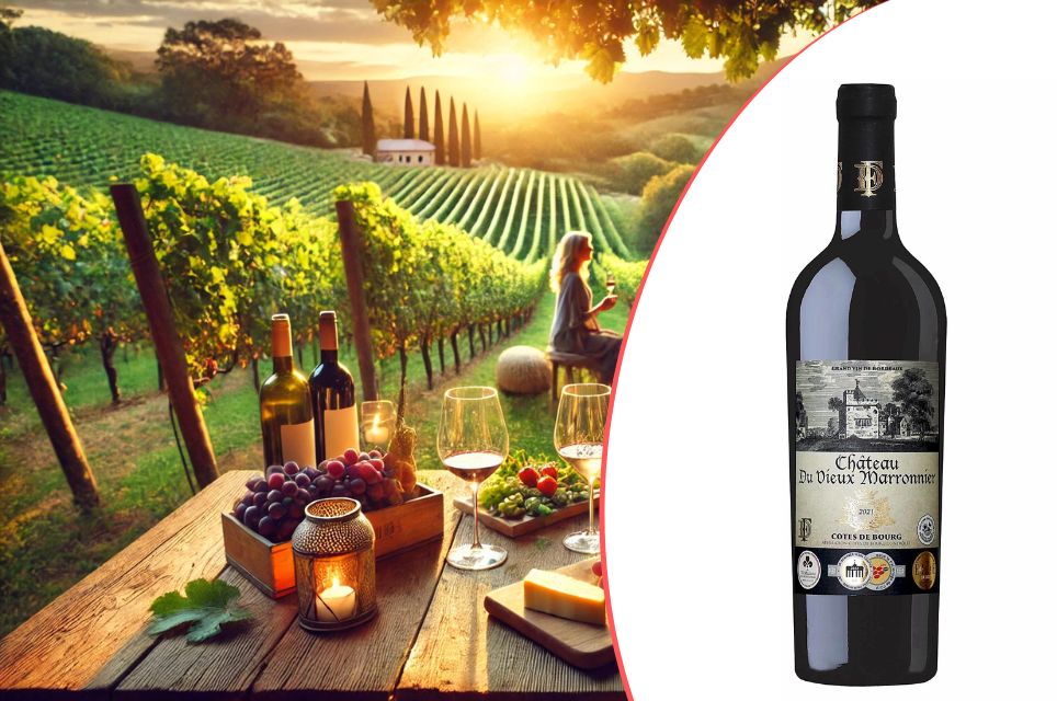 Avaliação do Vinho: Château du Vieux Marronnier Côtes de Bourg AOC 2021